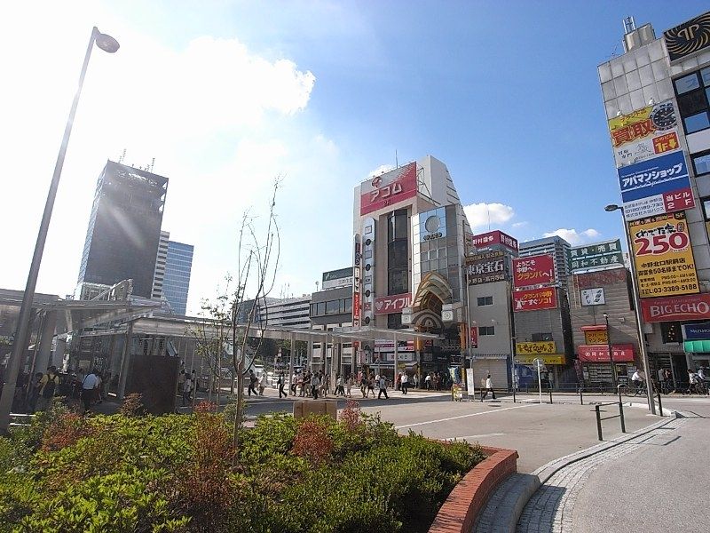 在JR中央线到新宿1车站5分的中野站。明治大学/中野，帝京平成大学/中野是  步行范围以内！