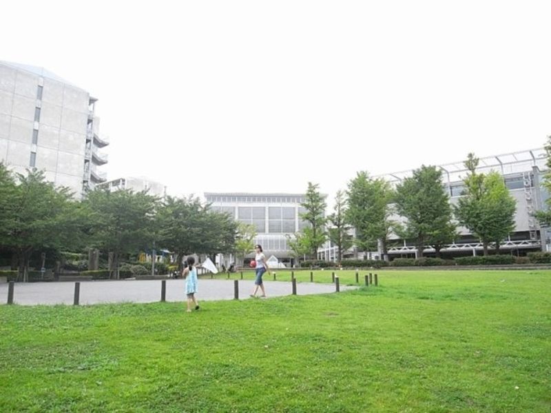公园以及广场，包括糊涂的西蒙礼堂在内的区域。其他，有八云图书馆以及体育馆。