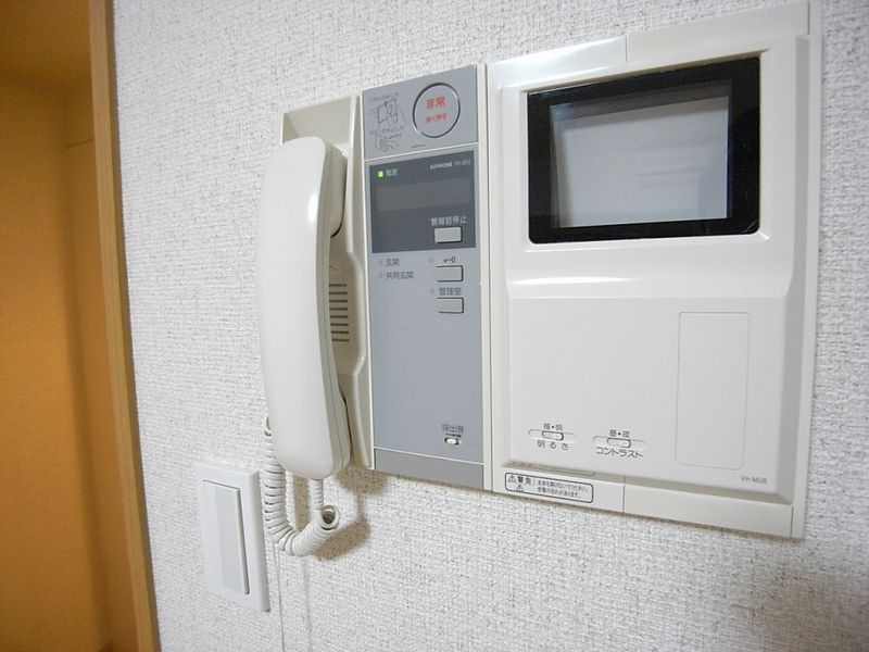 是有监视器的门禁对讲机(A，B，C1，C2，C3型)安心的可视门禁对讲机。