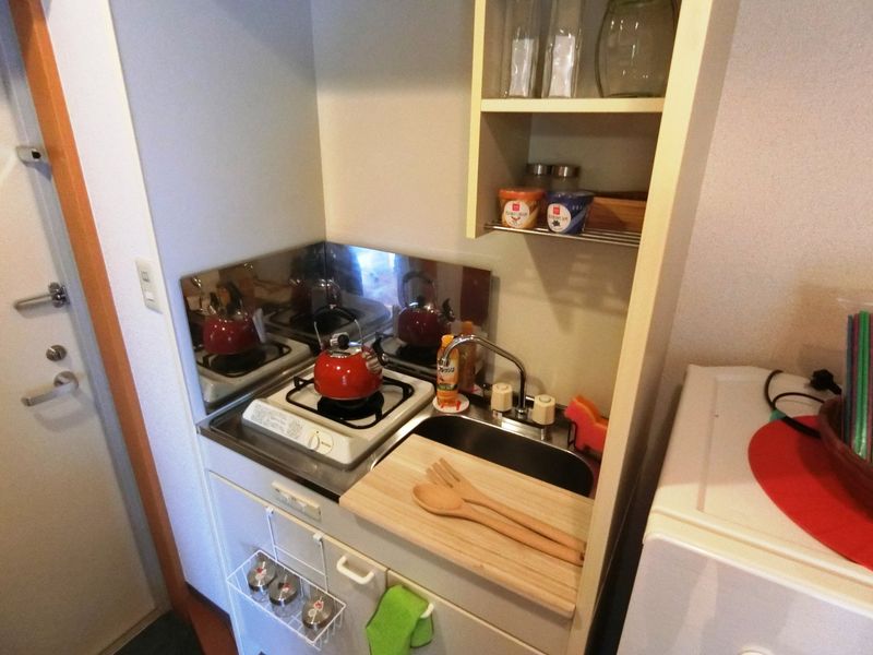 厨房(全类型共同)　※是样板房。没有家具家电以外的小东西。