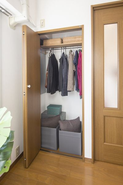 为有壁橱(A型)橱柜广泛地可以使用公寓。※没除了家具家电以外为样板房有小东西