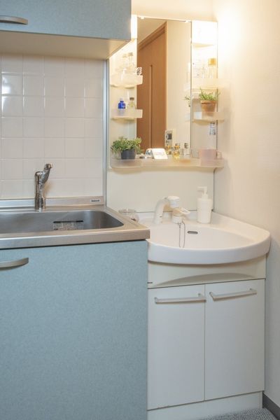 独立卫浴柜(A型)是容易使用的独立卫浴柜！※是样板房的照片。没有家具家电以外的小东西。