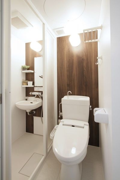 淋浴房·厕所的单元新设！在厕所，智能卫浴的！