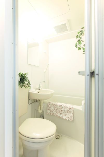 浴室厕所(全类型共同)※是样板房的照片。没有家具家电以外的小东西。