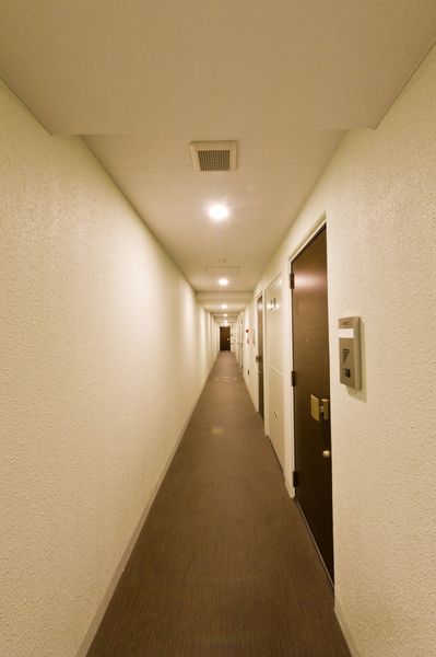 用共用走廊公寓巡回、定期清扫留意"干净的感"。
